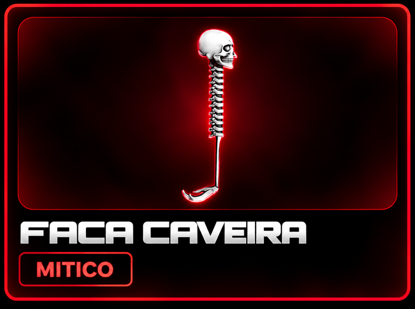 FACA CAVEIRA